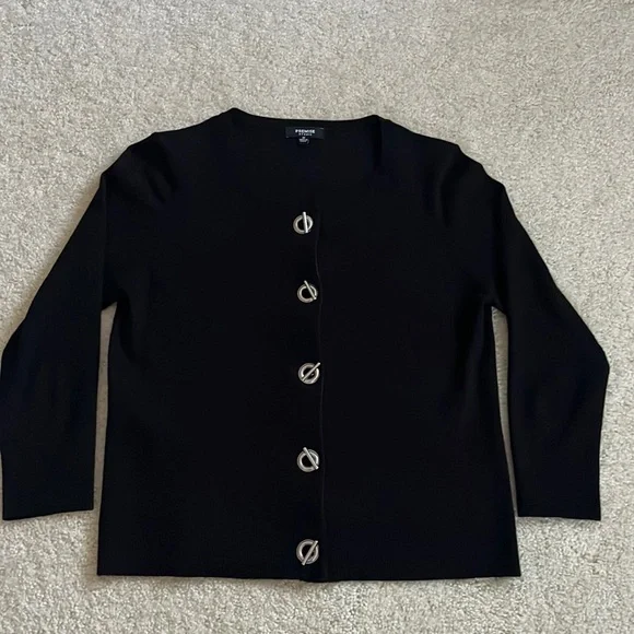 Premise Sweaters Black Cardigan With Toggle Closure Poshmark